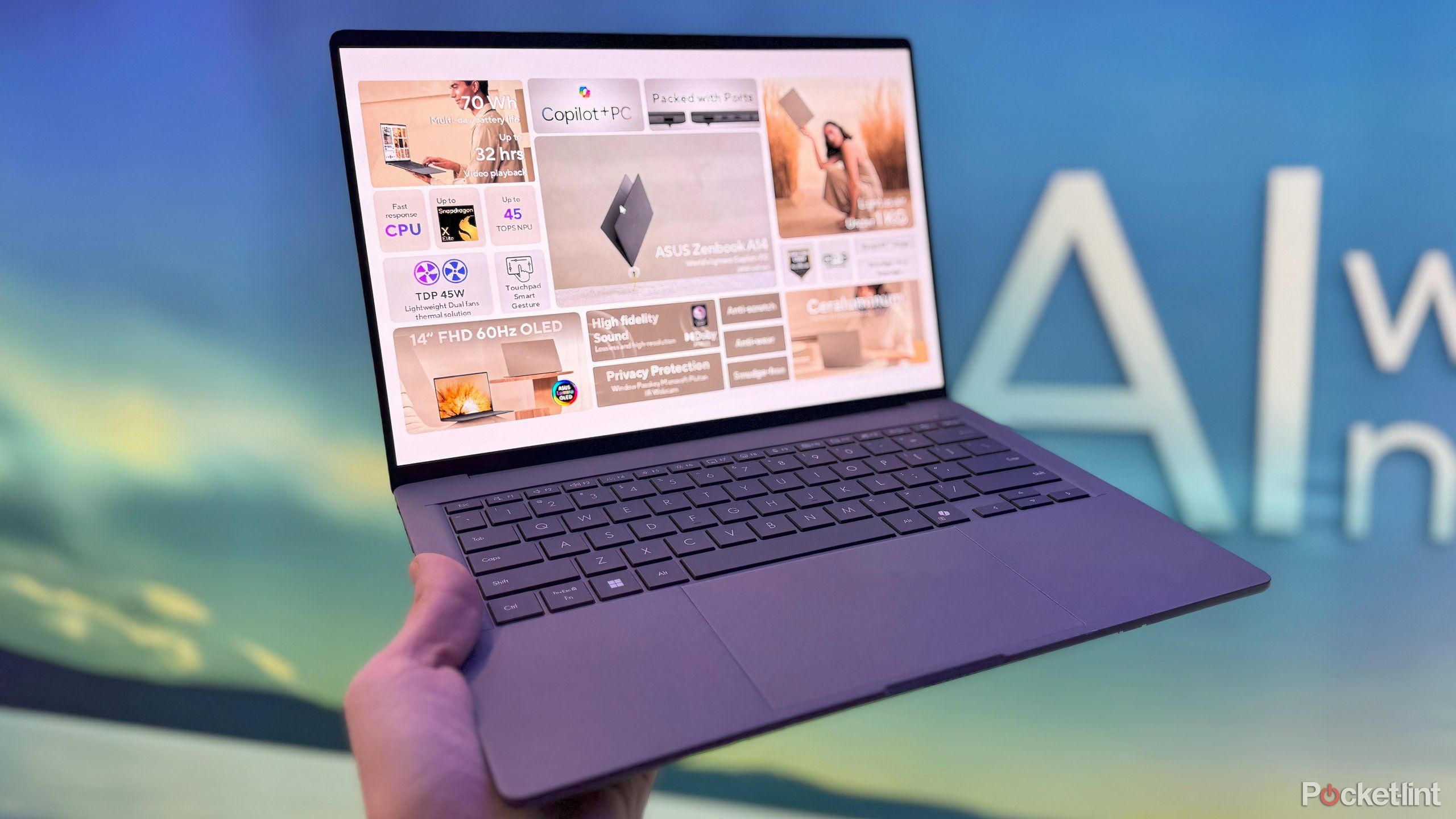 Asus is ready to take on the MacBook Air with its Zenbook A14