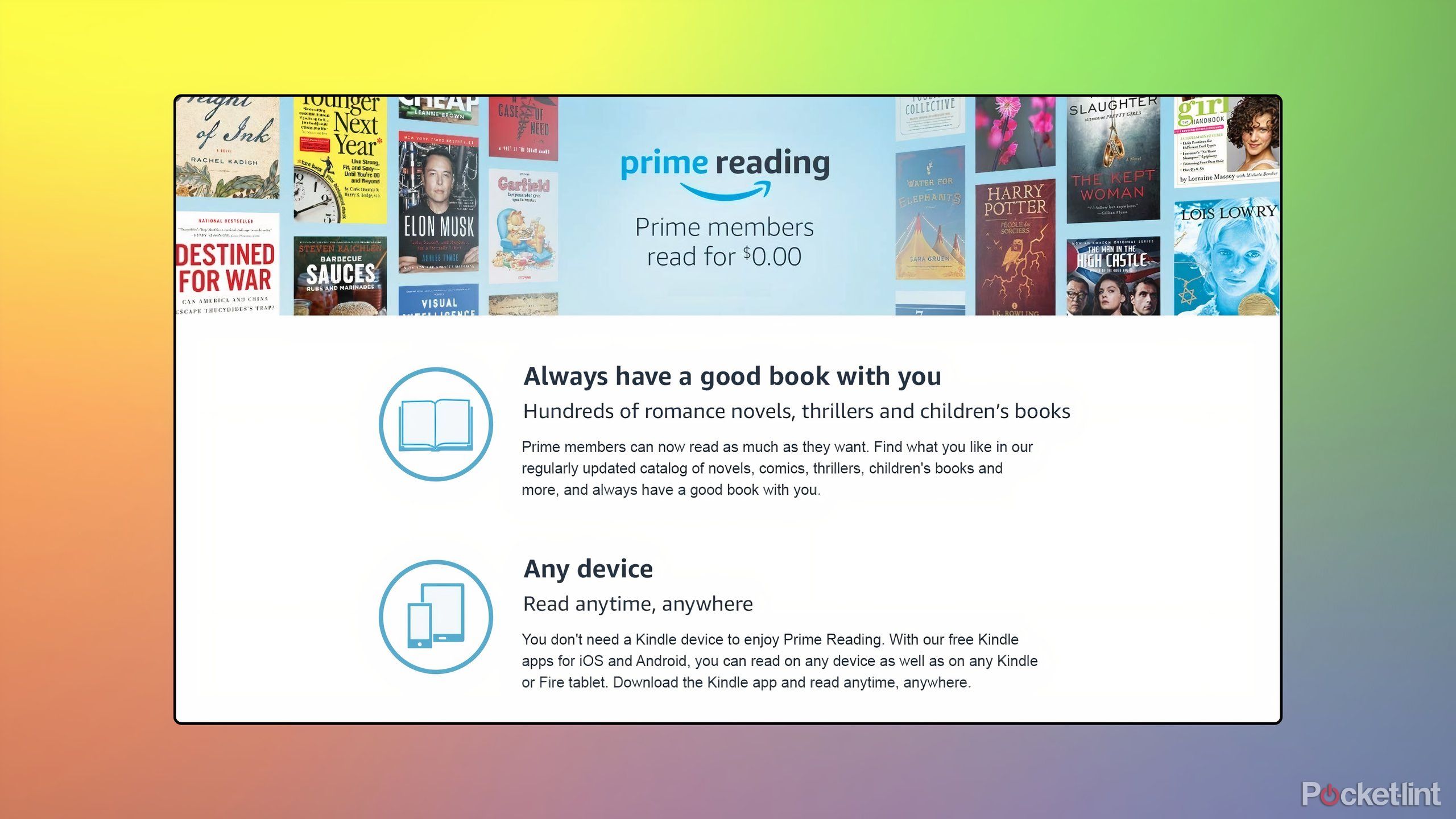 Amazon Prime Reading screenshot