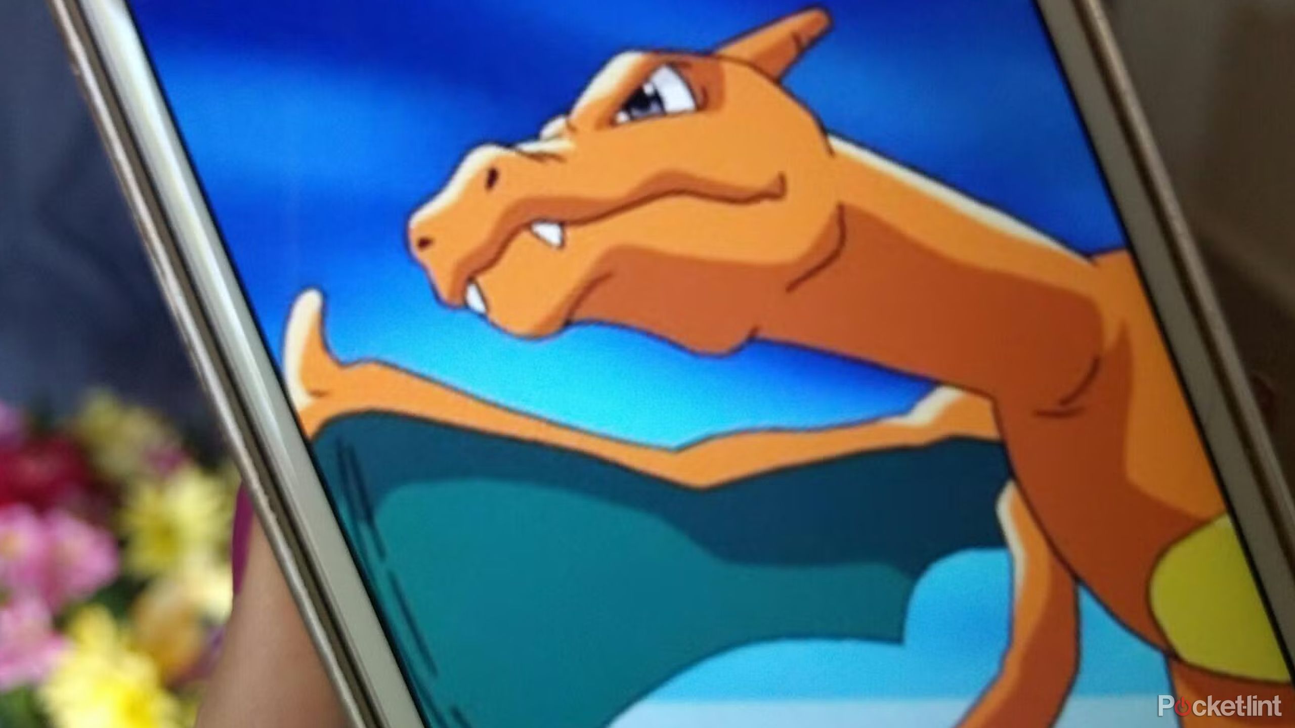 Charizard on Pokemon Go.