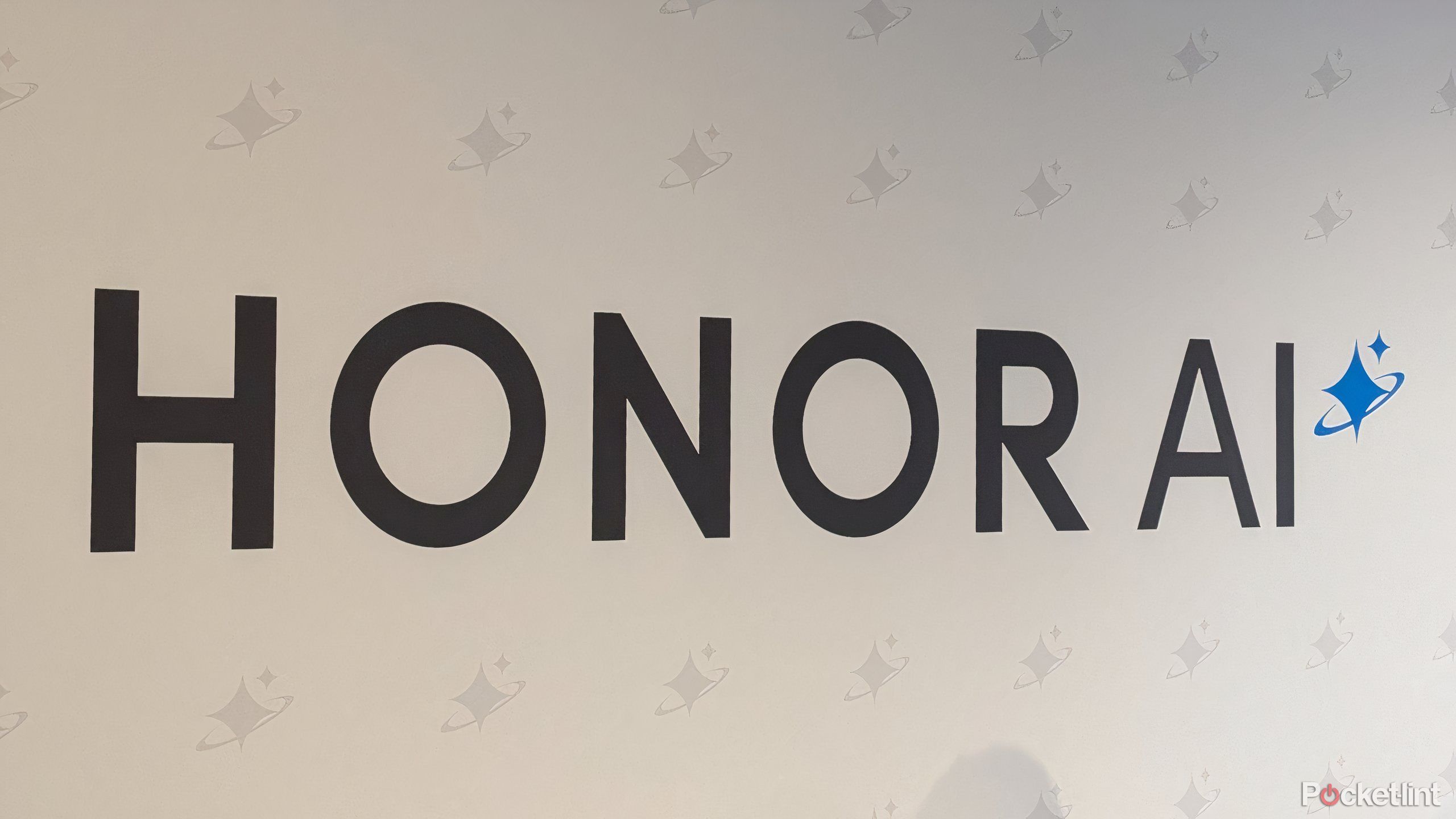 Honor AI poster at MWC 2025