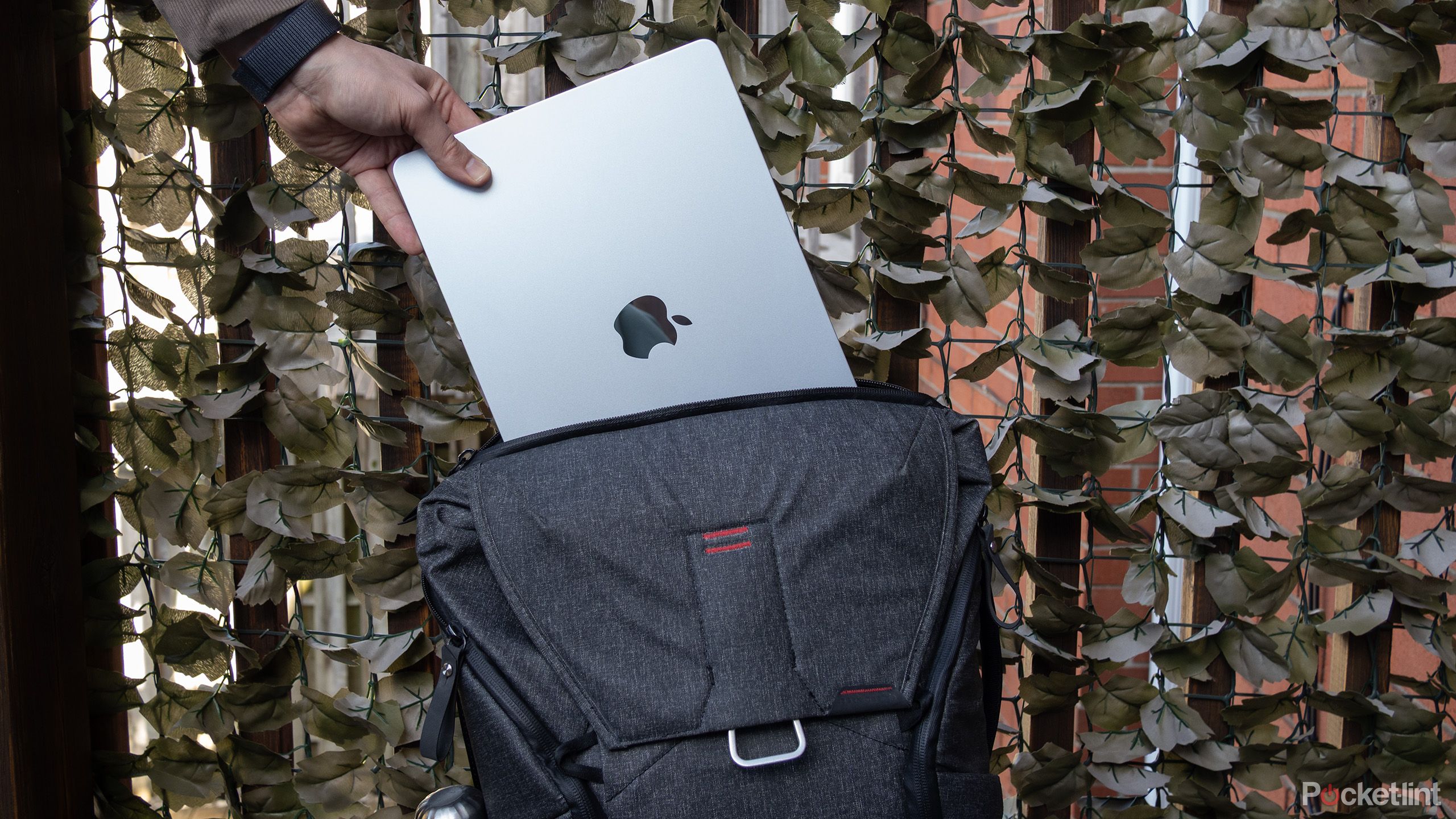 M4 MacBook Air in a backpack 