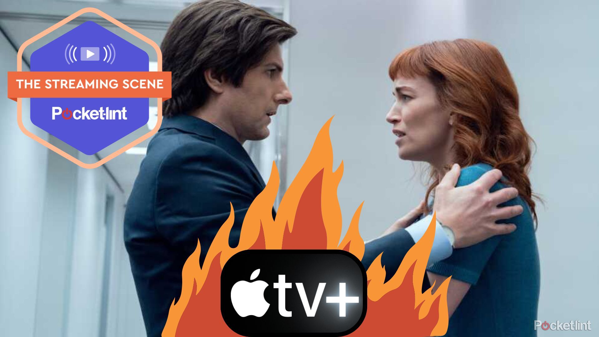 Streaming scene Apple TV Severance 