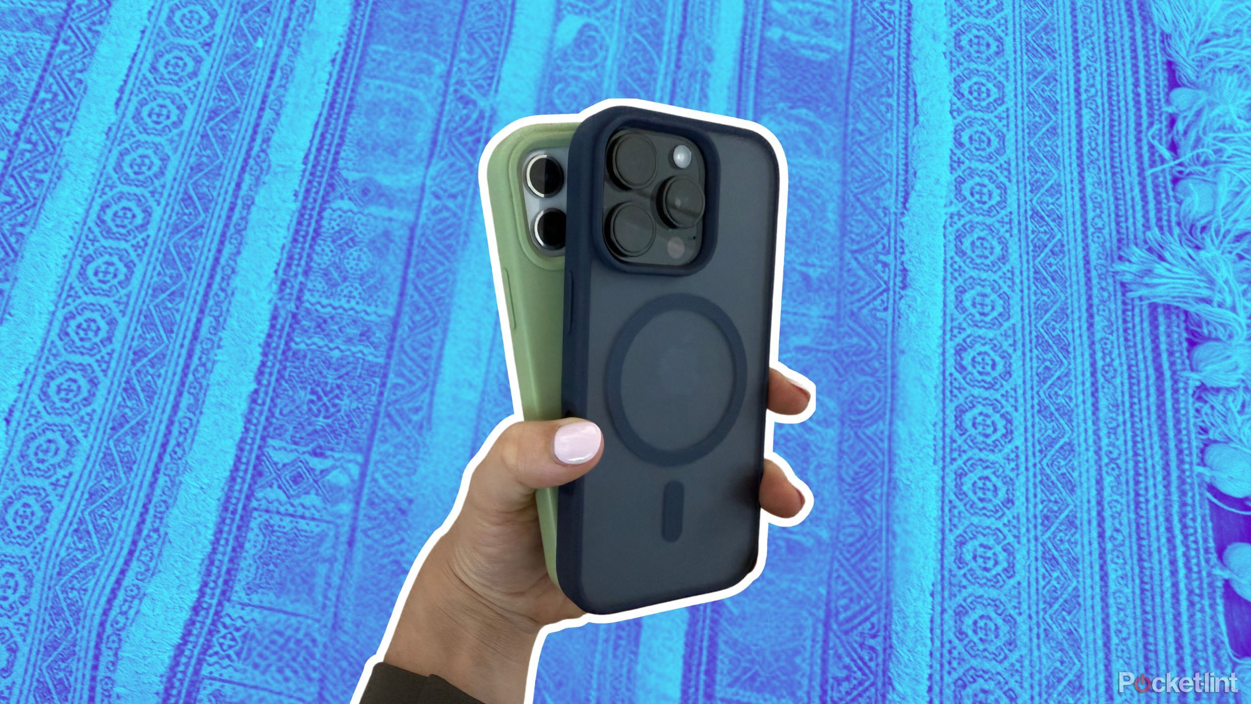 An iPhone 12 Pro and iPhone 16 Pro. 