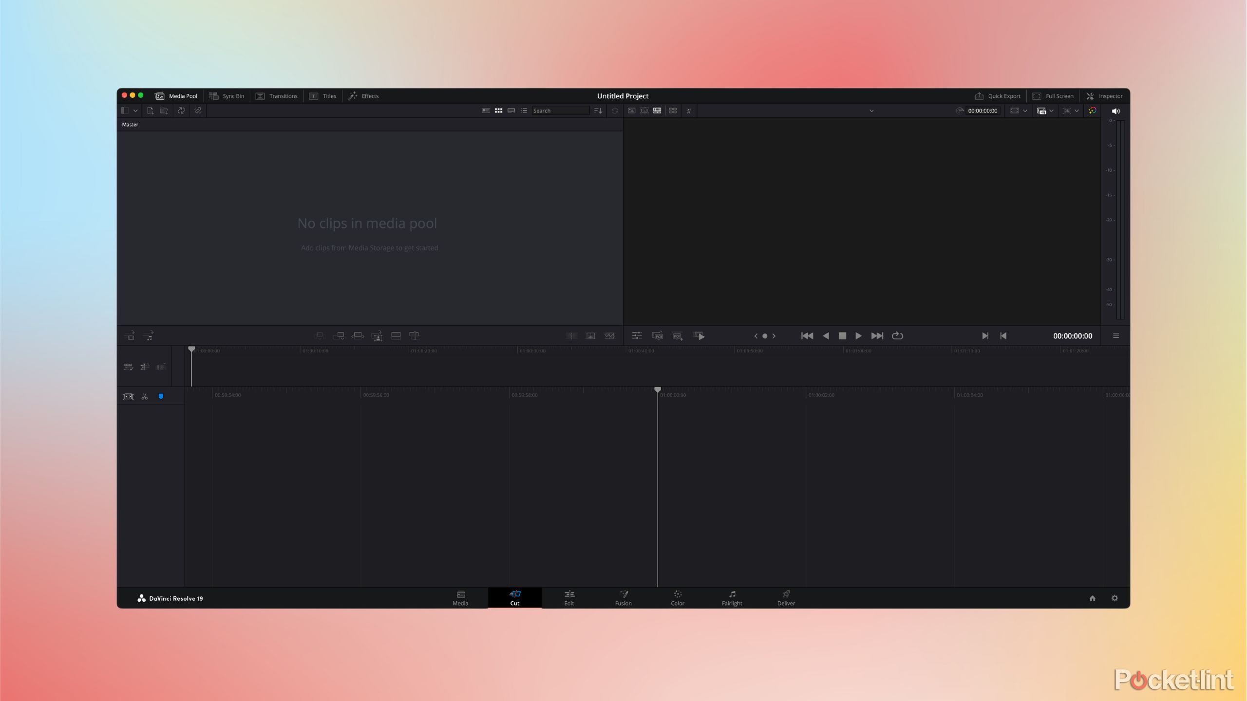 DaVinci Resolve screenshot
