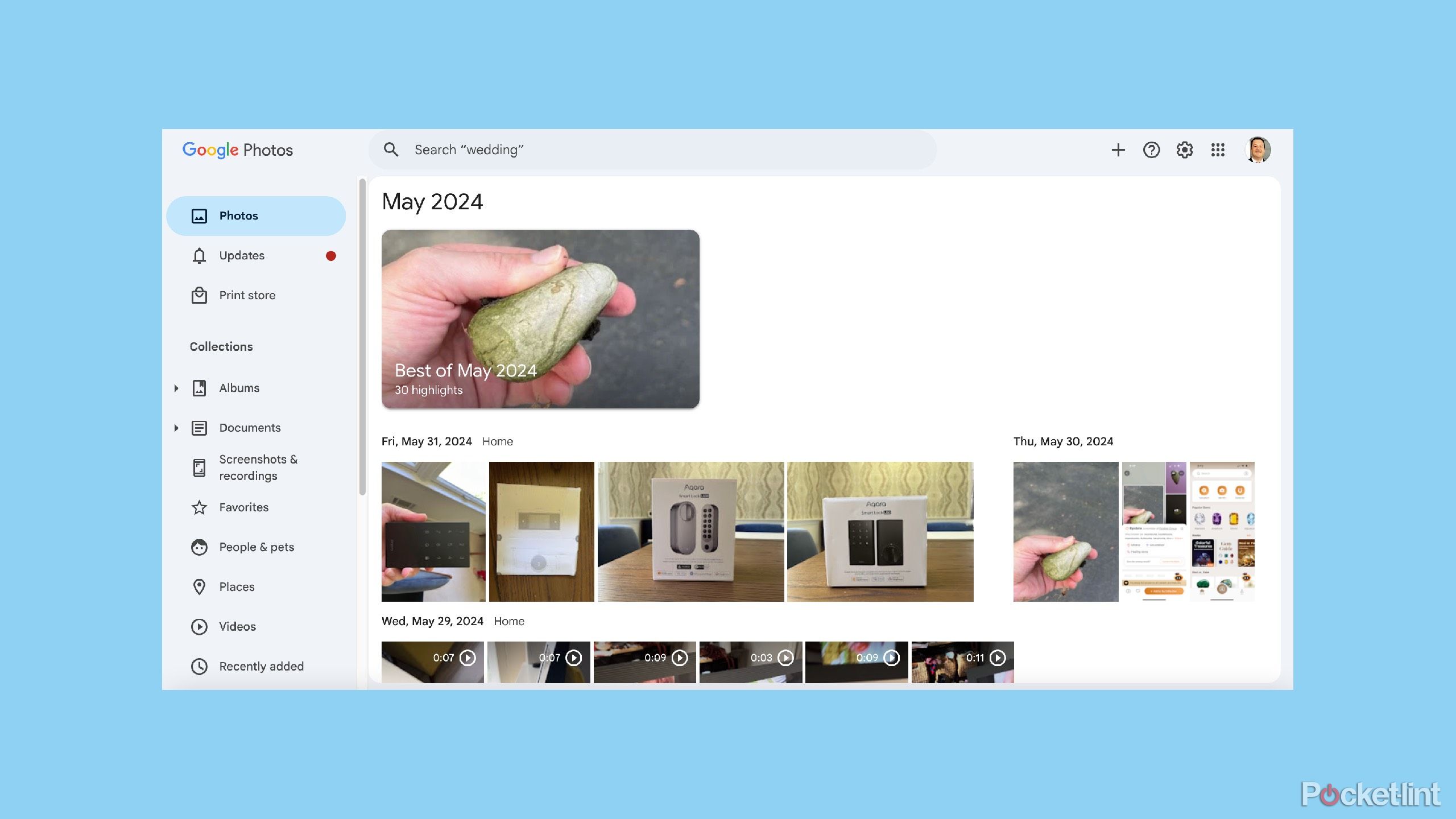 Looking at Google Photos 