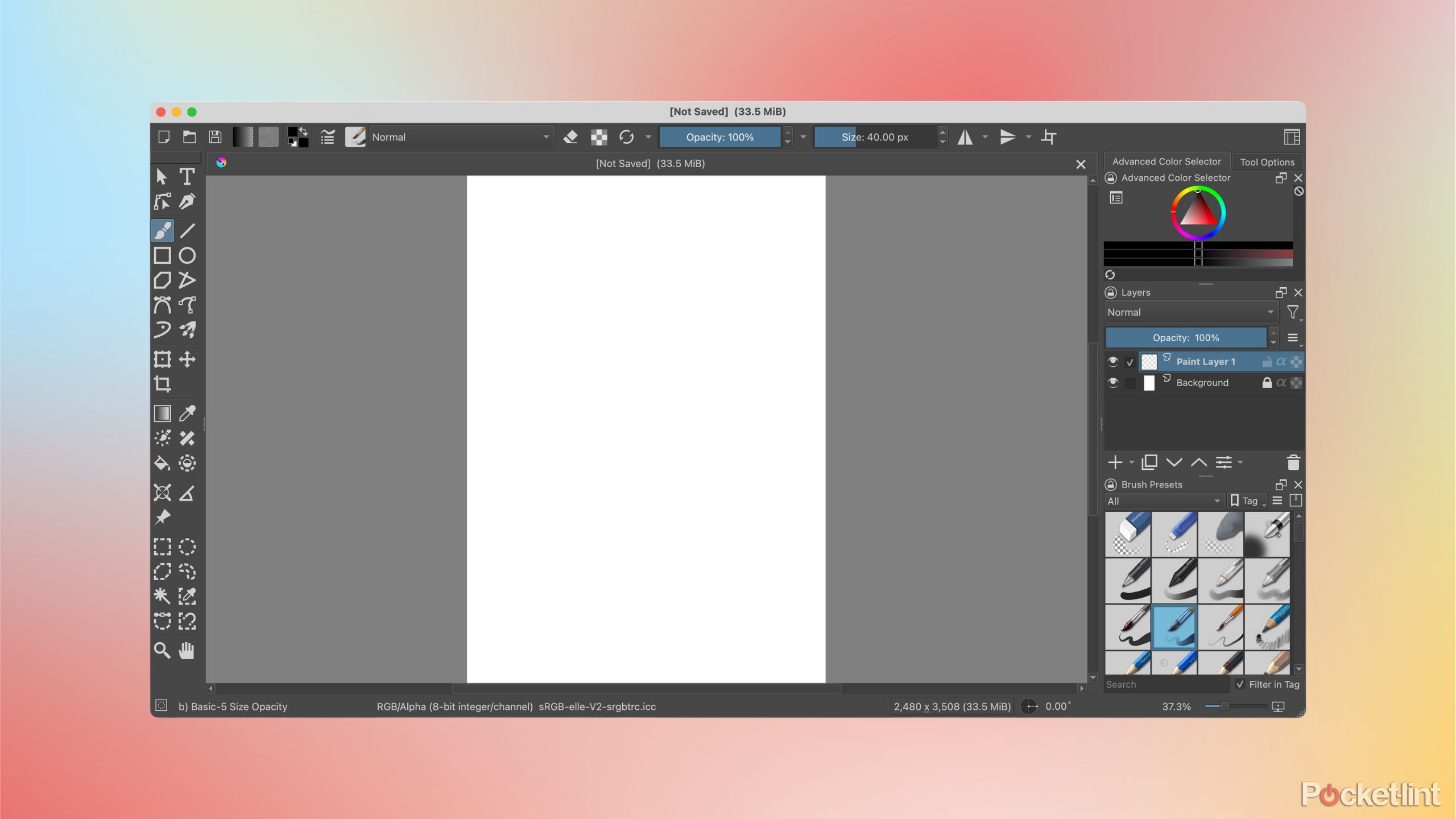 Krita screenshot