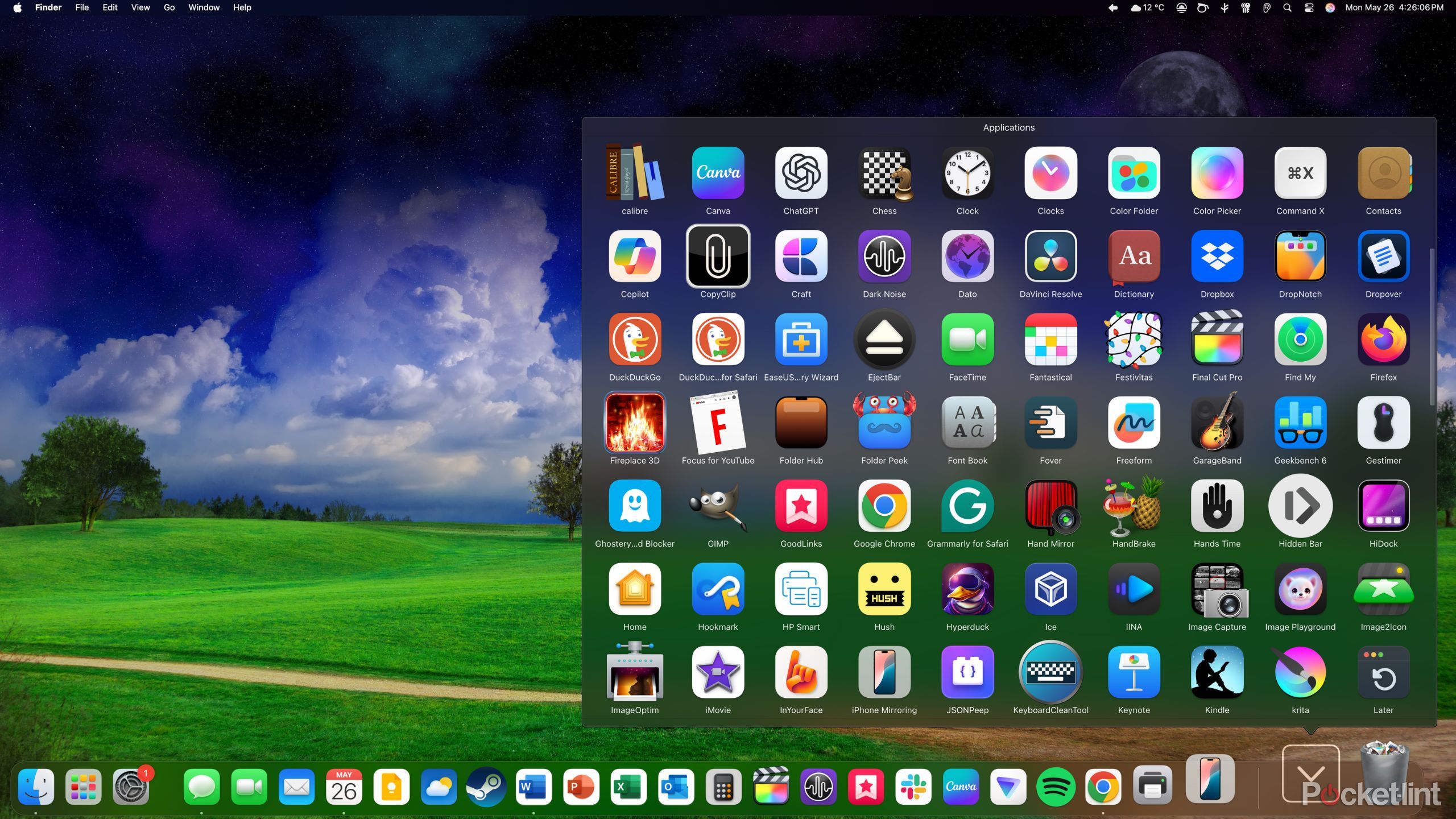 The macOS app launcher in the macOS Sequoia dock.
