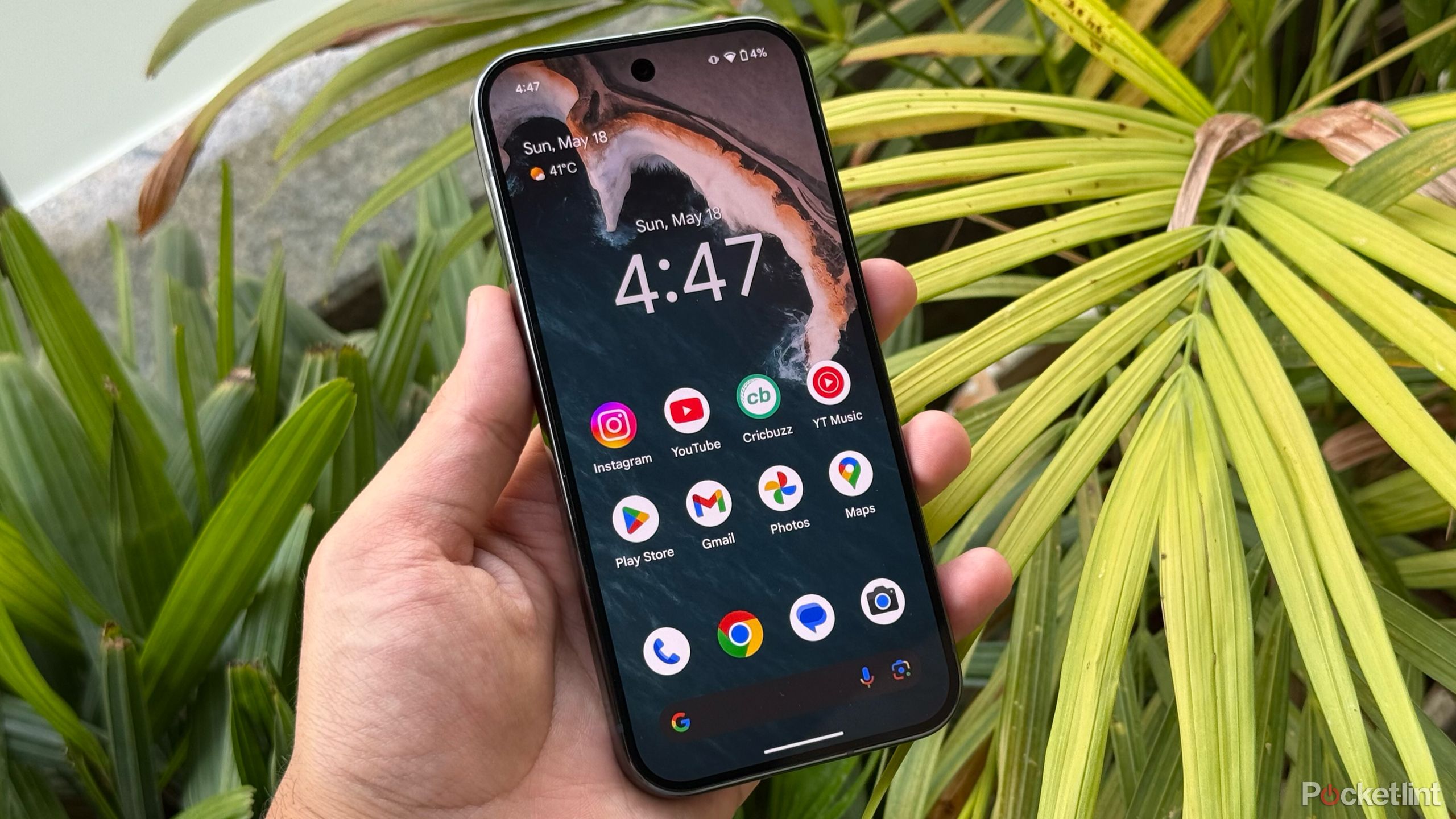 Image showing the home screen of the Google Pixel 9 Pro