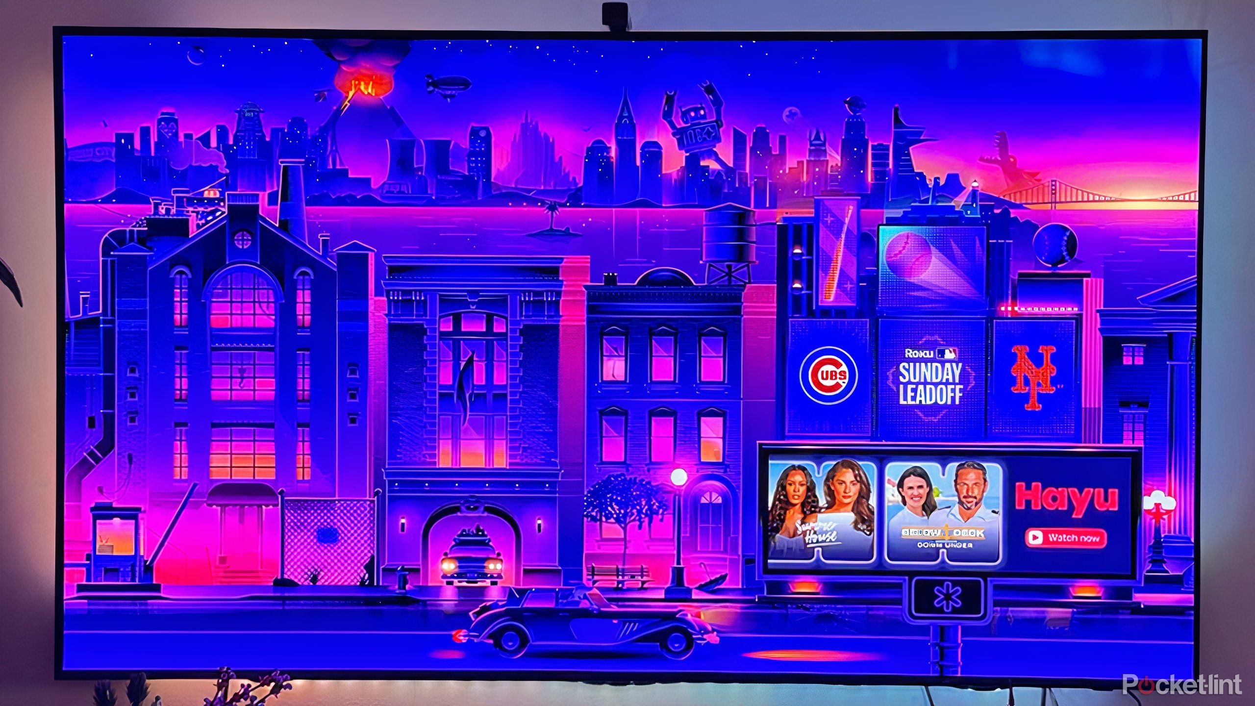 Roku OS Roku City Screensaver