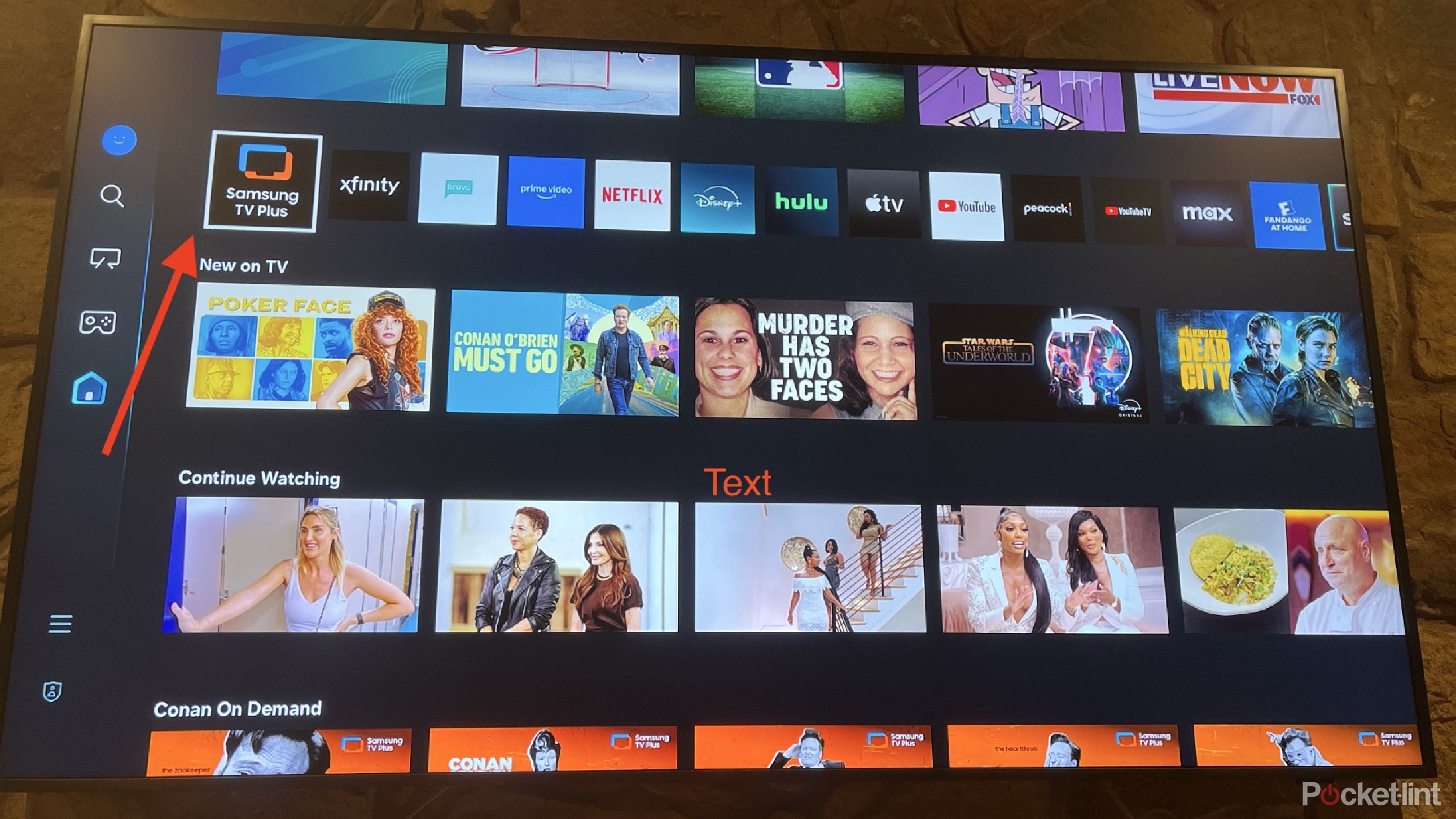 Samsung TV Plus app