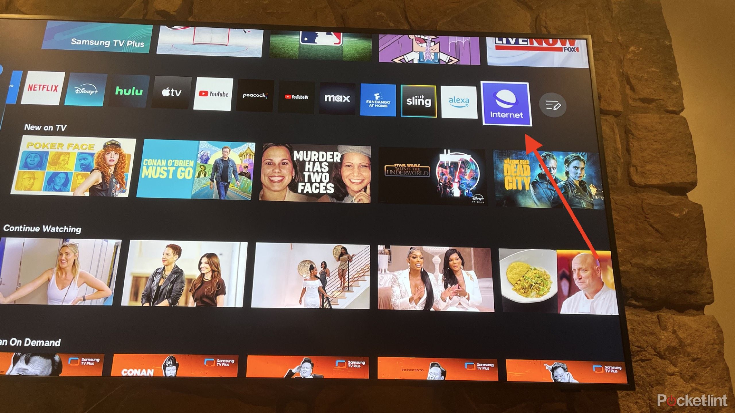 Samsung TV Internet browser