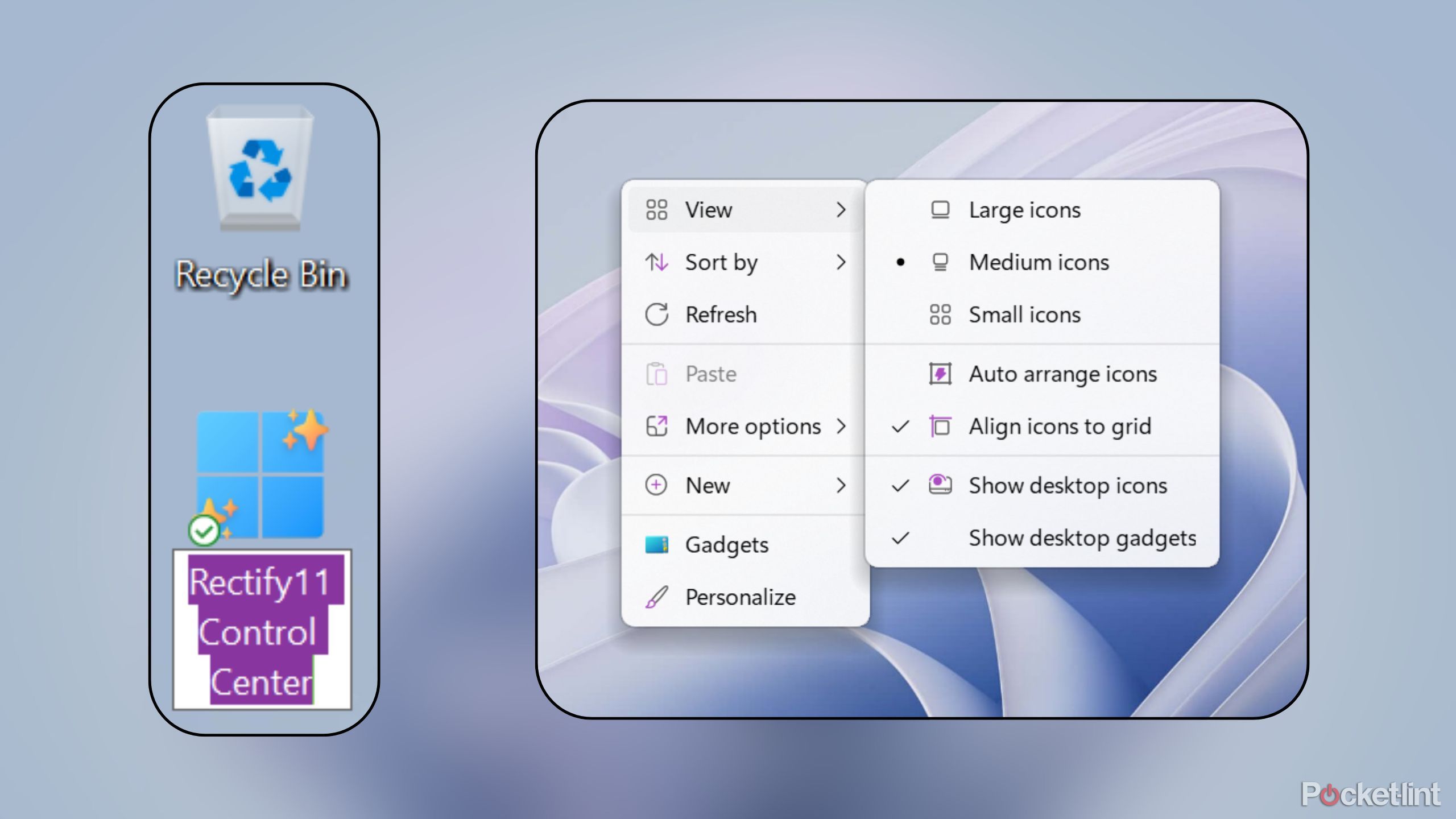 Windows 11 Rectify11 screenshots