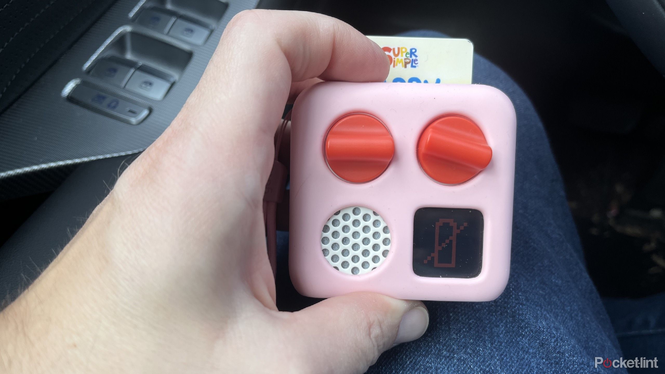 Yoto Mini LED display displays low battery