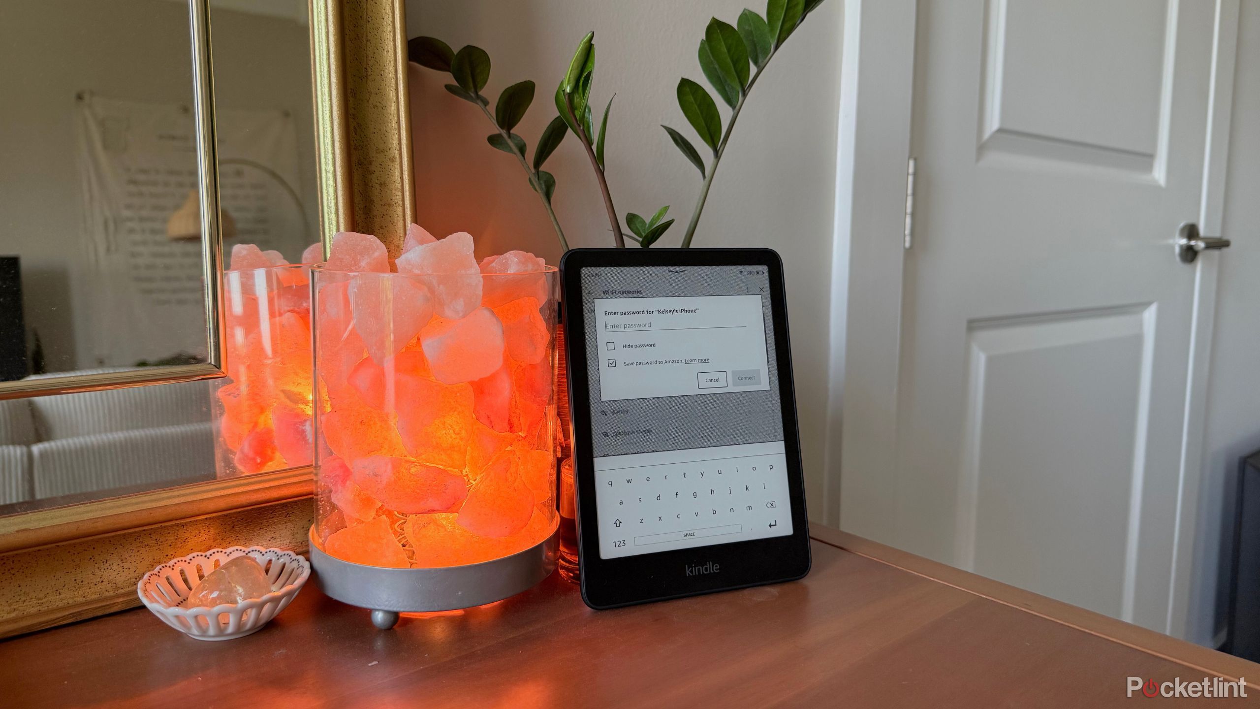 Setting up a Kindle on a hotspot. 