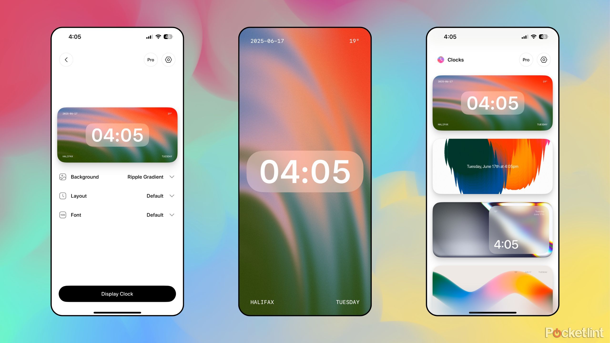 Clocks screenshots