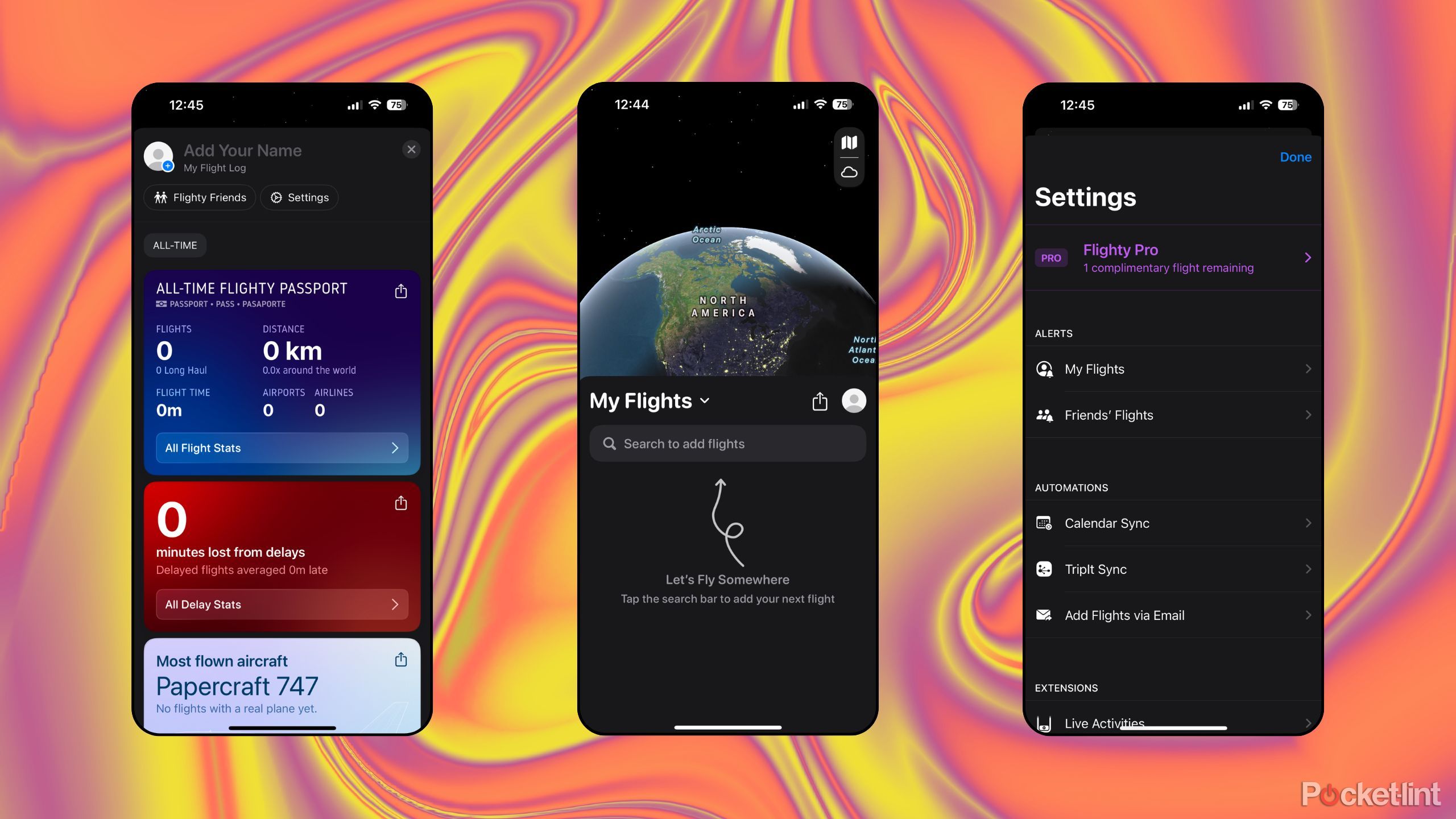 Flighty – Live Flight Tracker screenshots