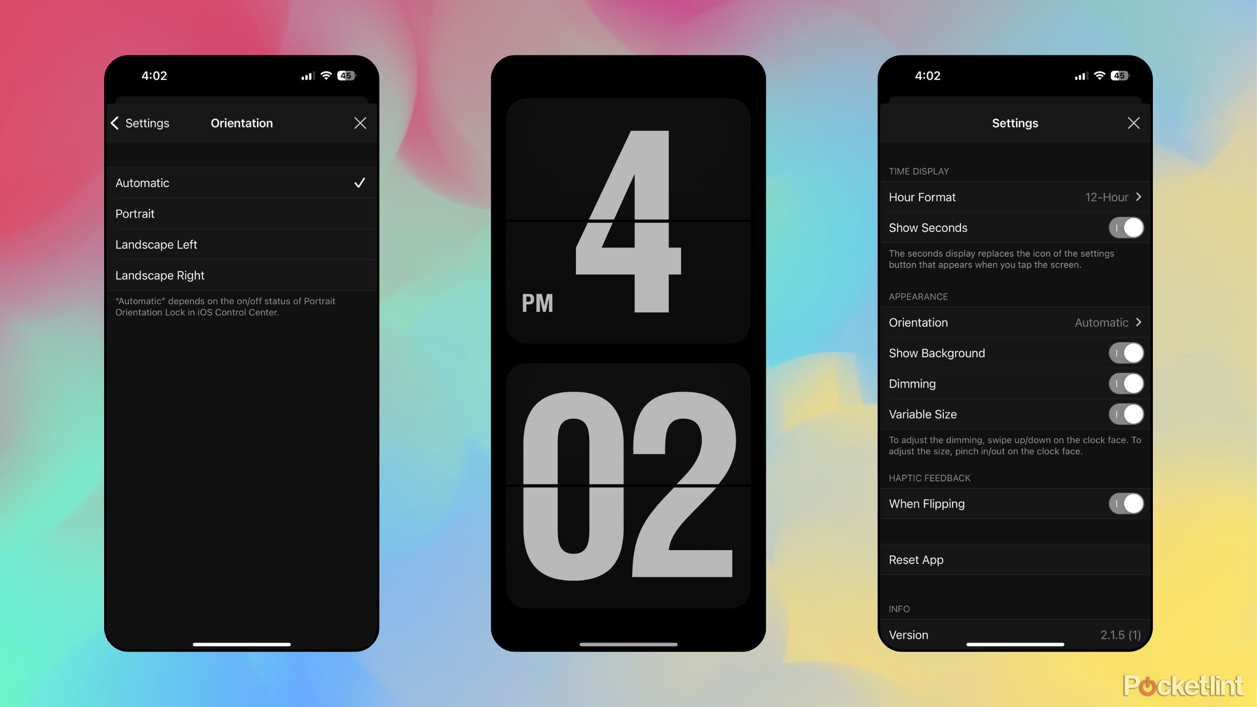 Fliqlo screenshots