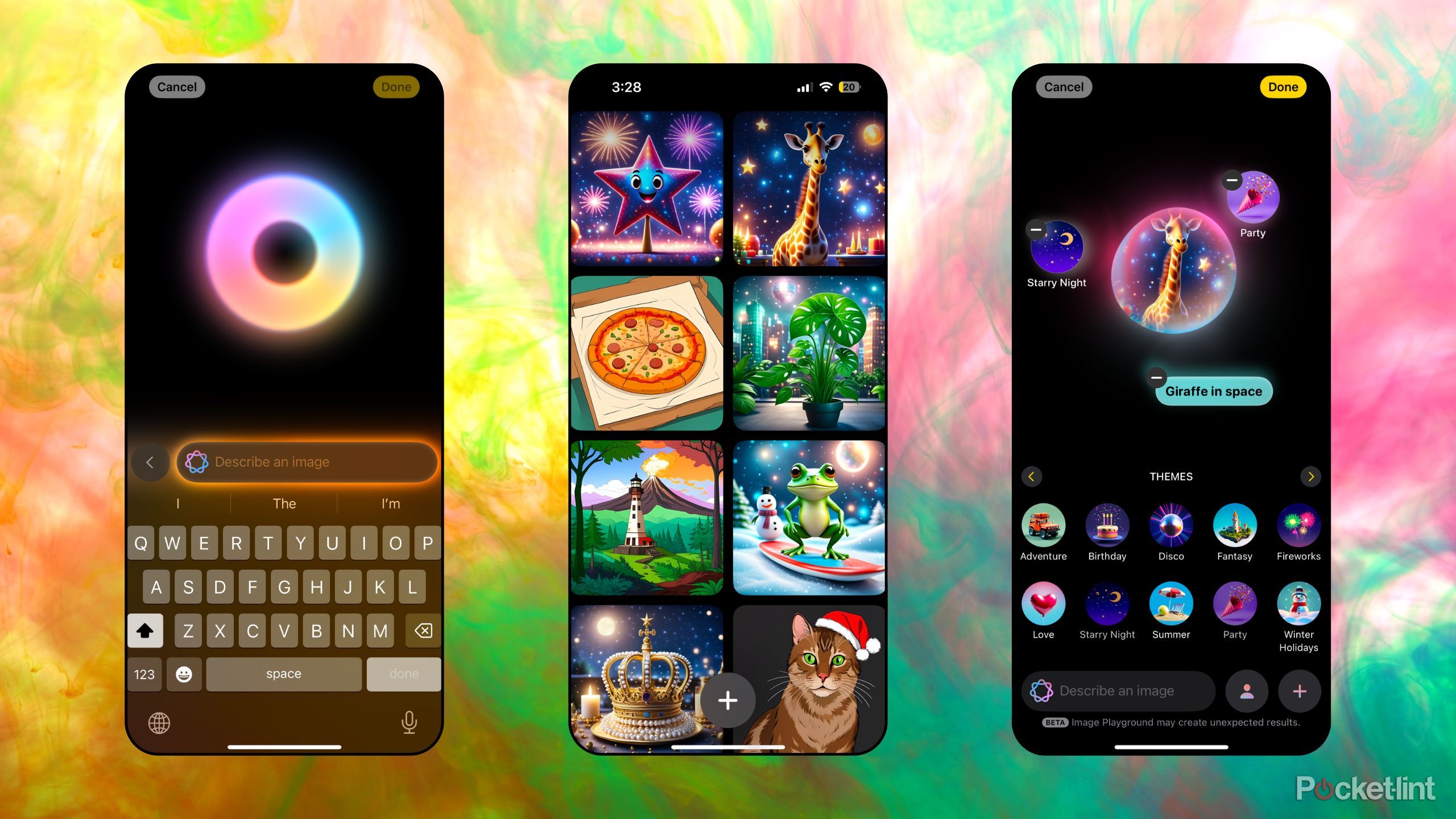 Image Playground screenshots