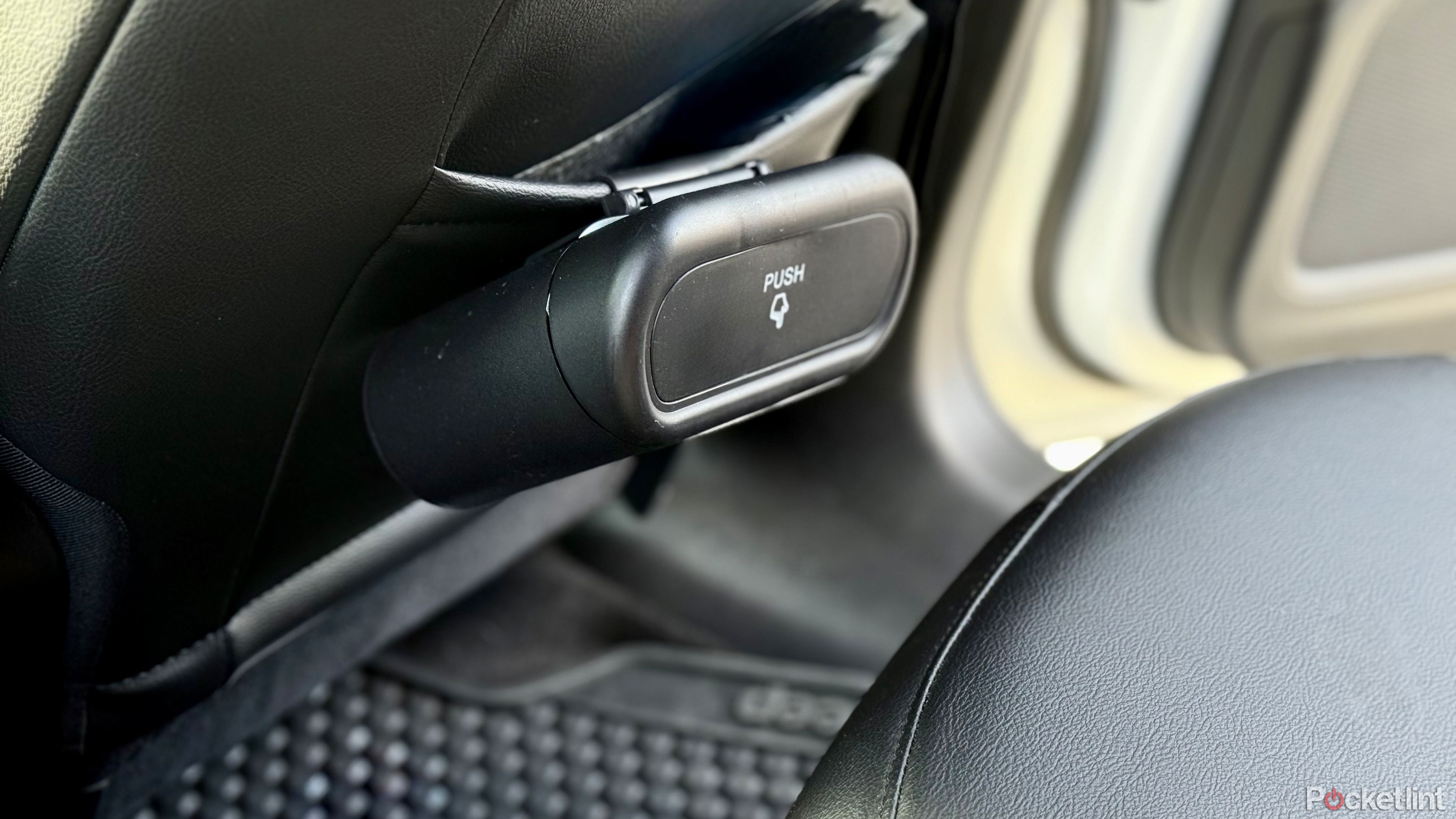 car trash can