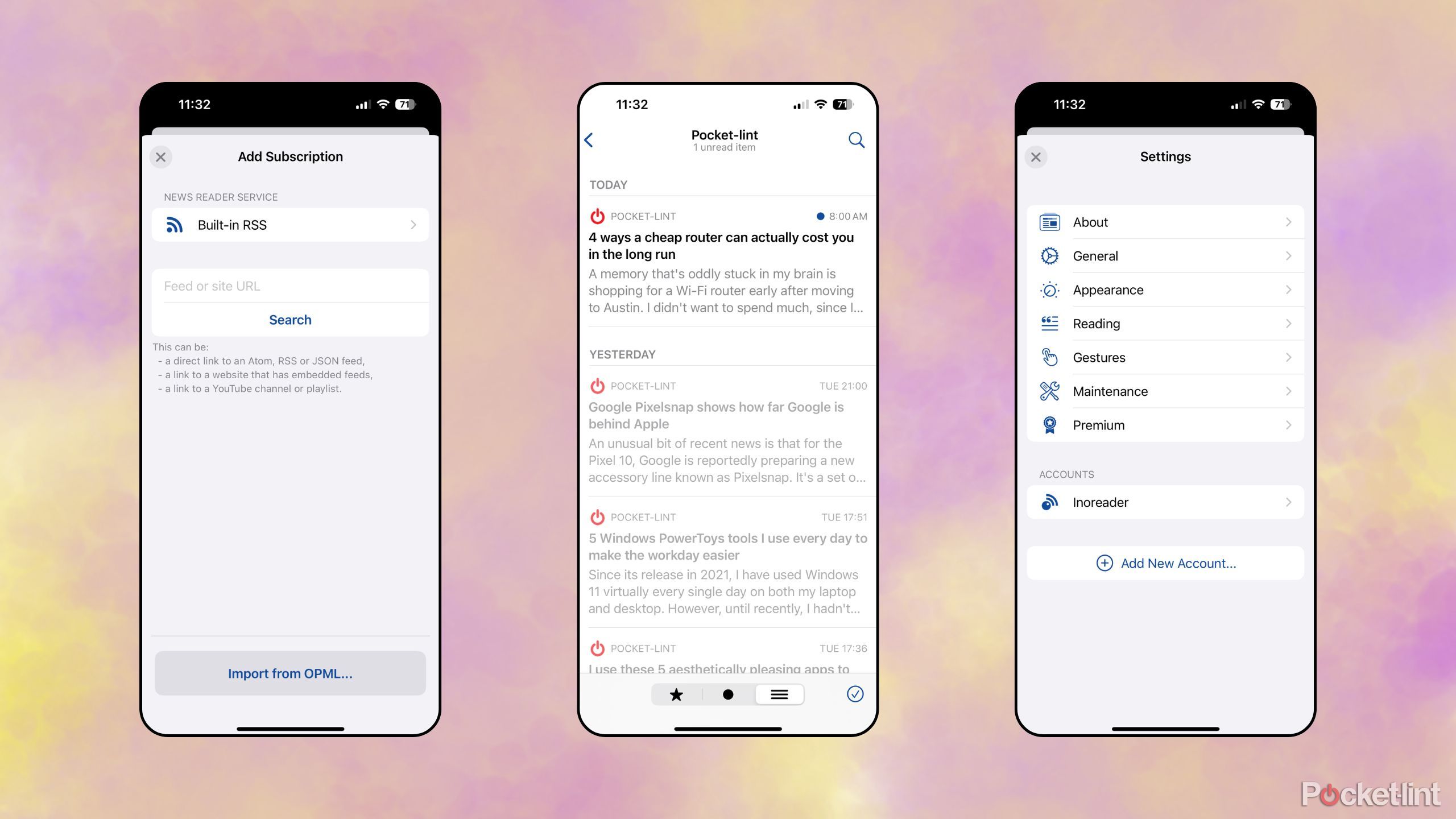 ReadKit screenshots