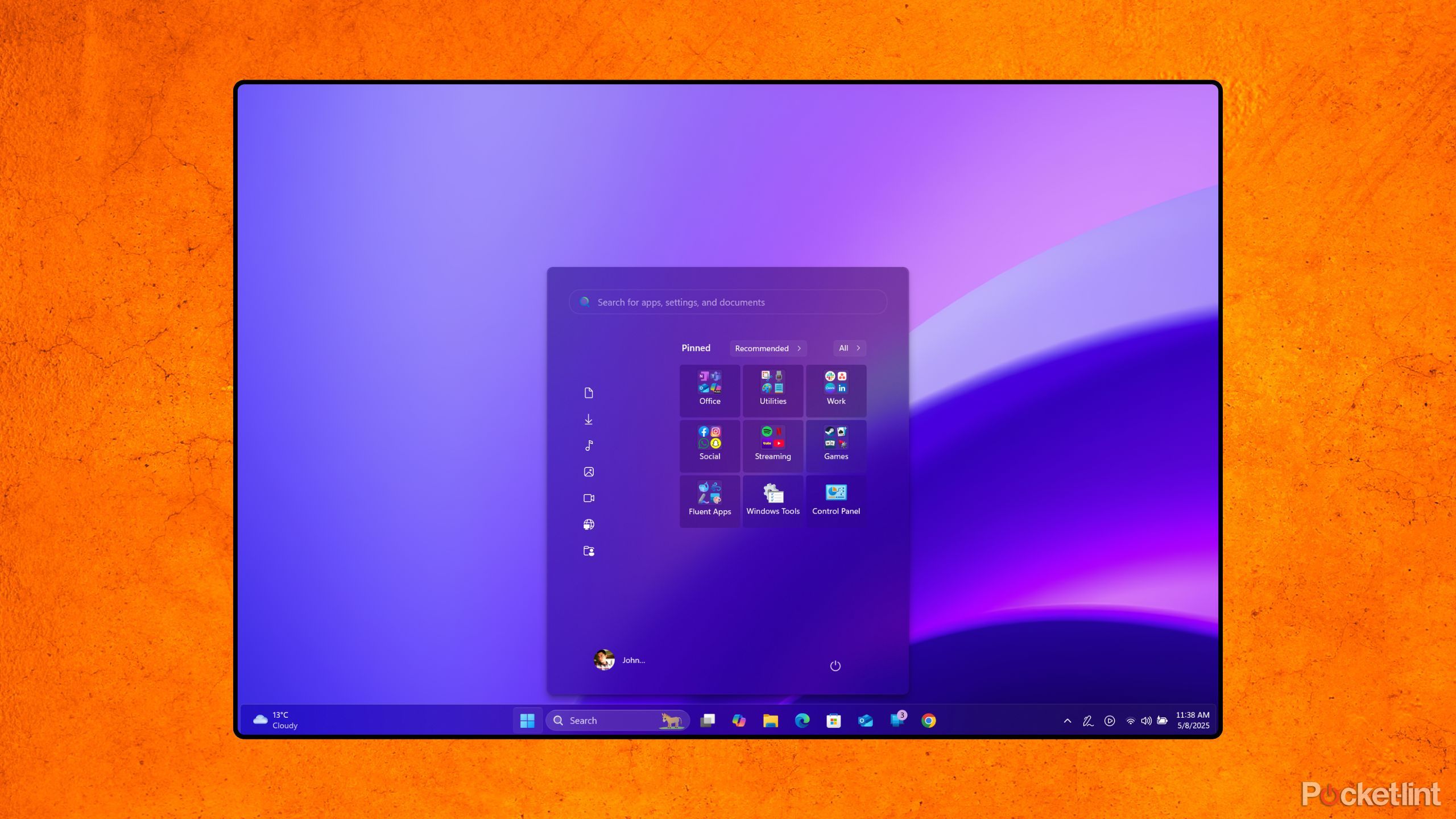 Windows 25 screenshot