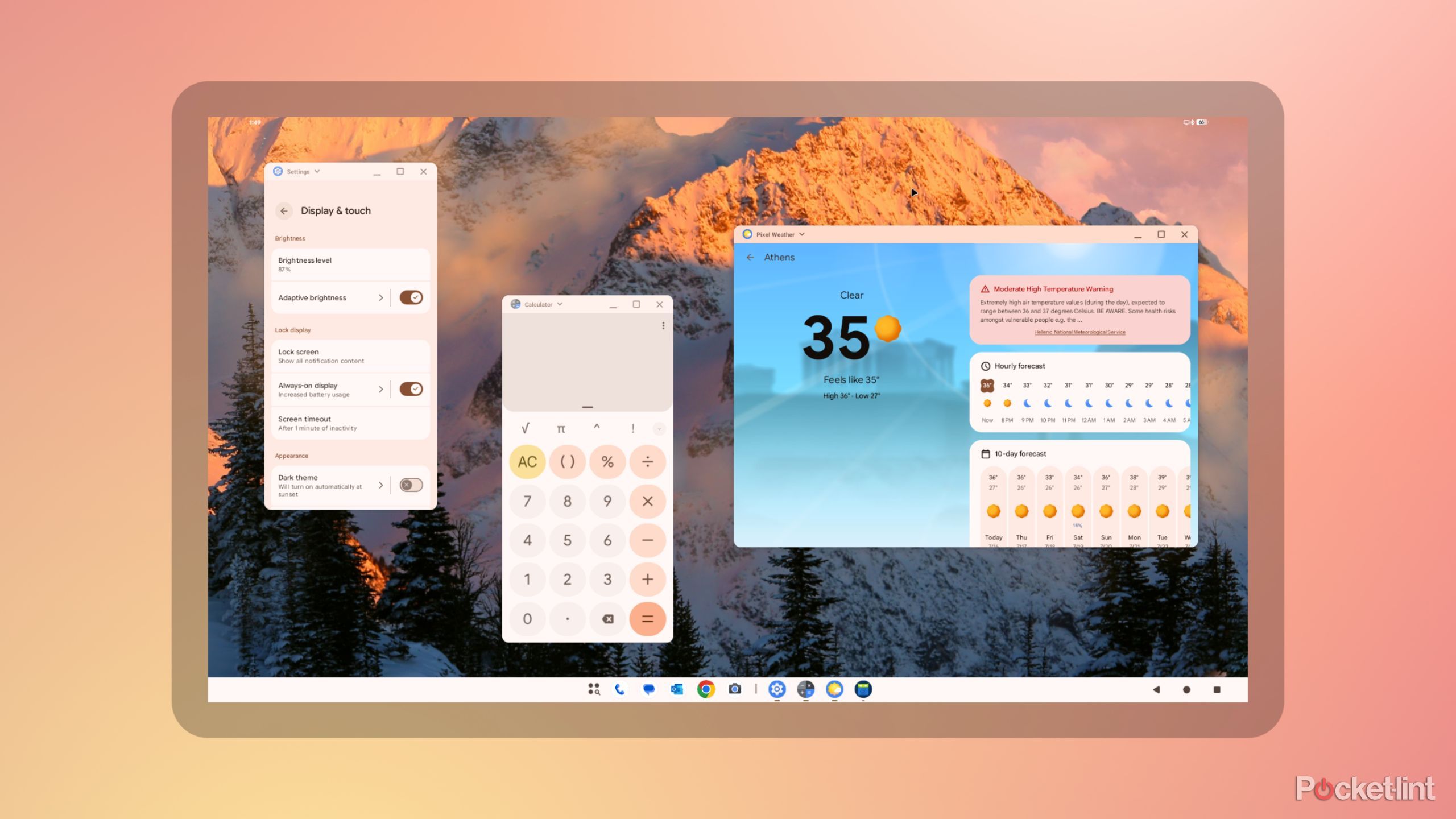 Android 16 QPR1 Beta 2 desktop mode screenshot 2