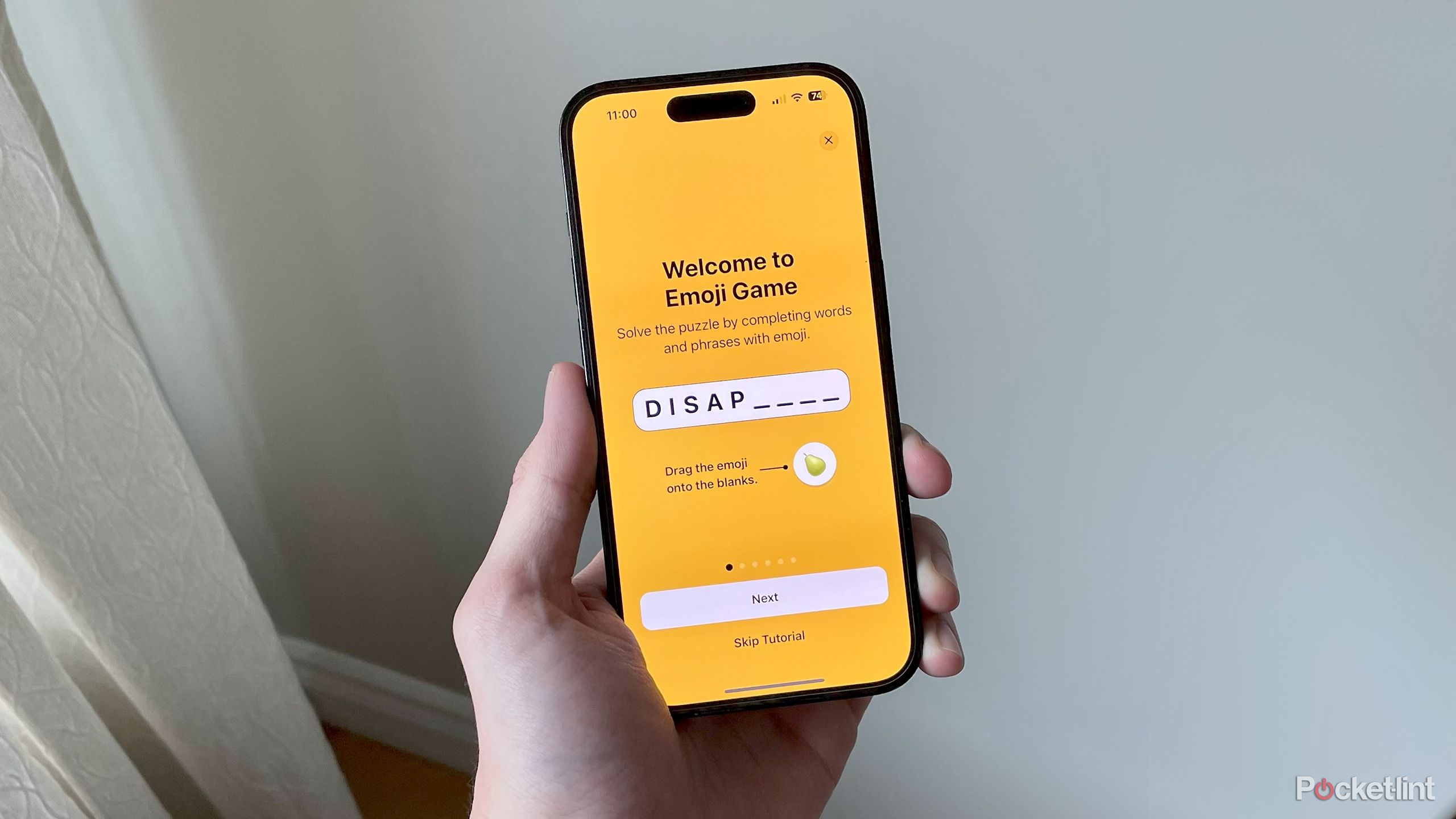Apple News+ Emoji Game on iPhone.