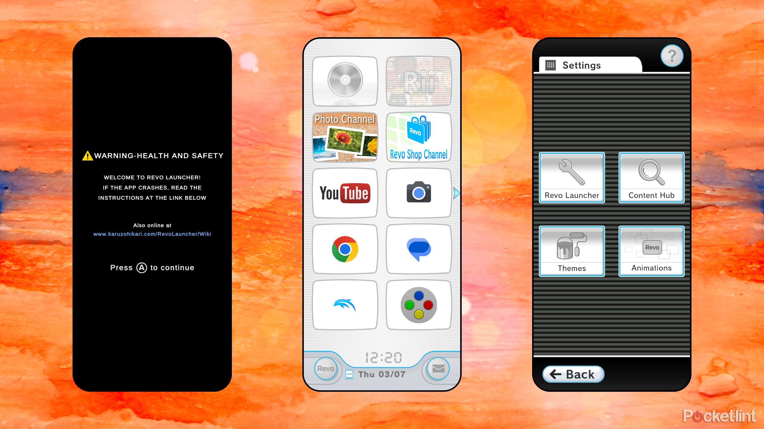 Revo Launcher screenshots