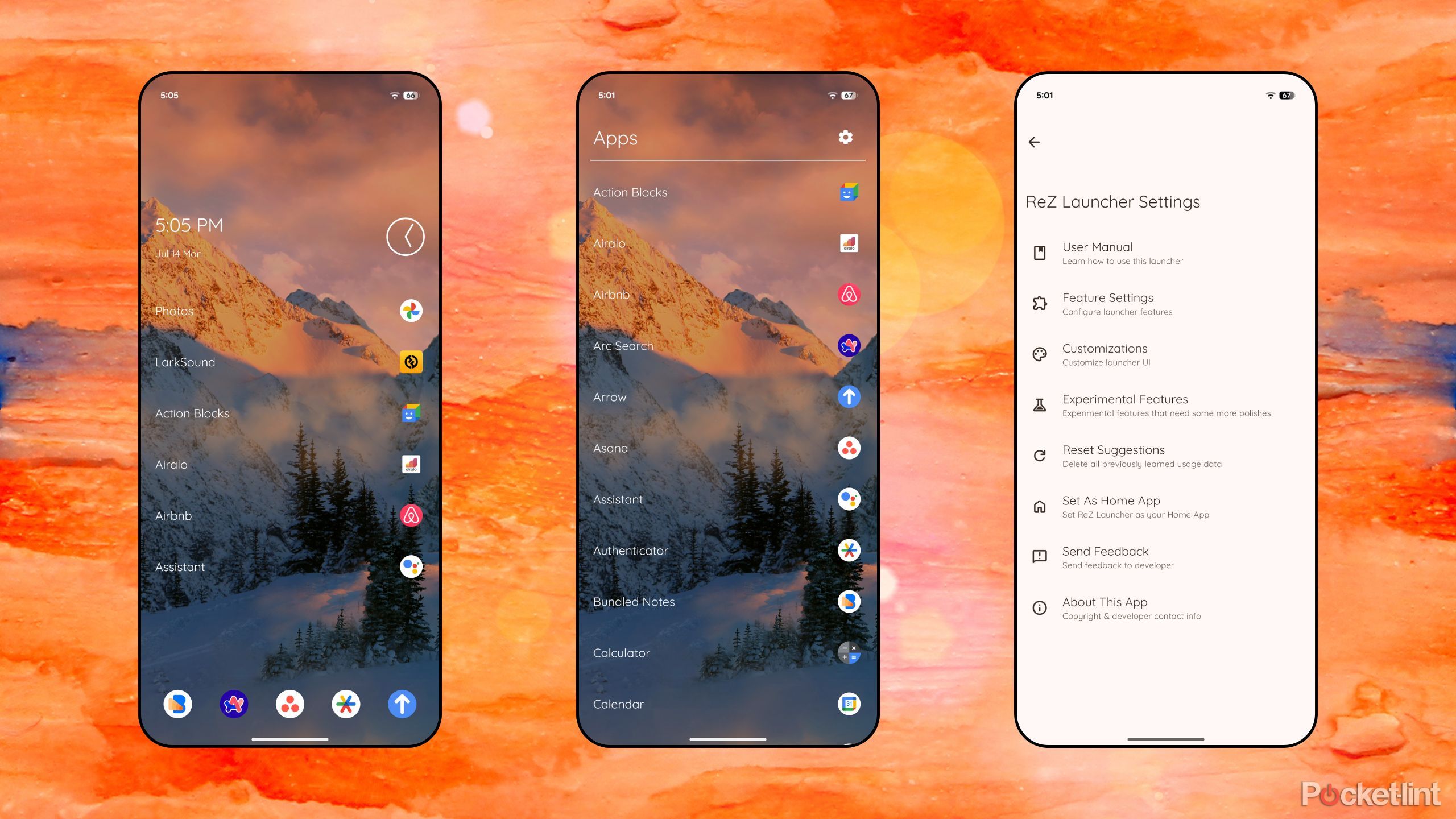 ReZ Launcher screenshots
