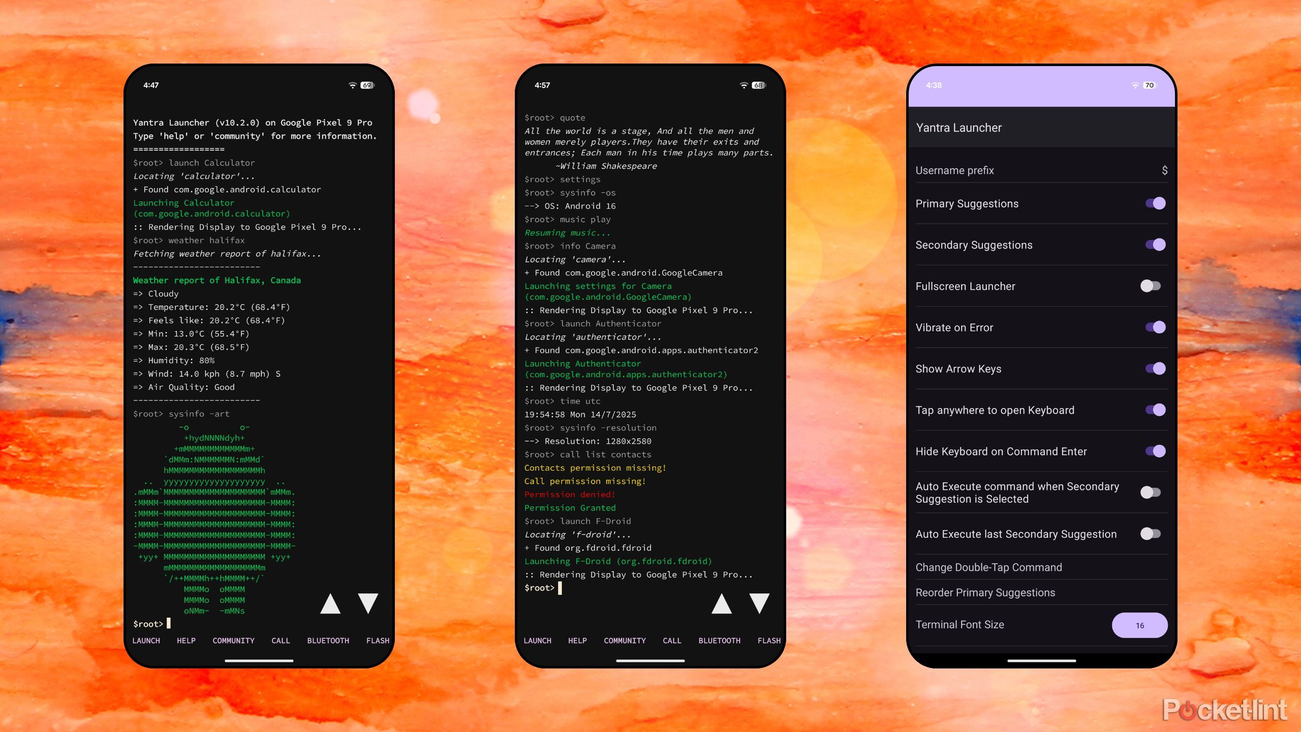 Yantra Launcher screenshots