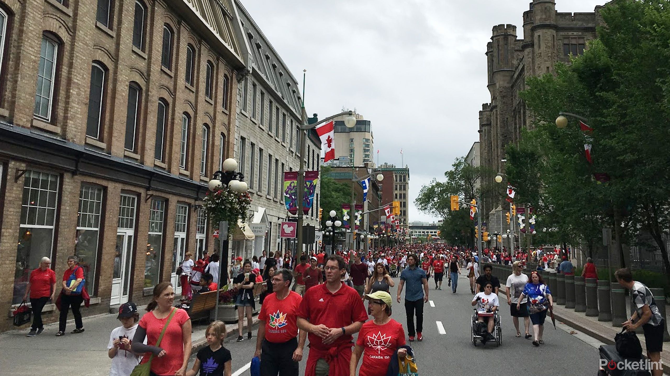 Ottawa, Canada on Canada Day 2017.
