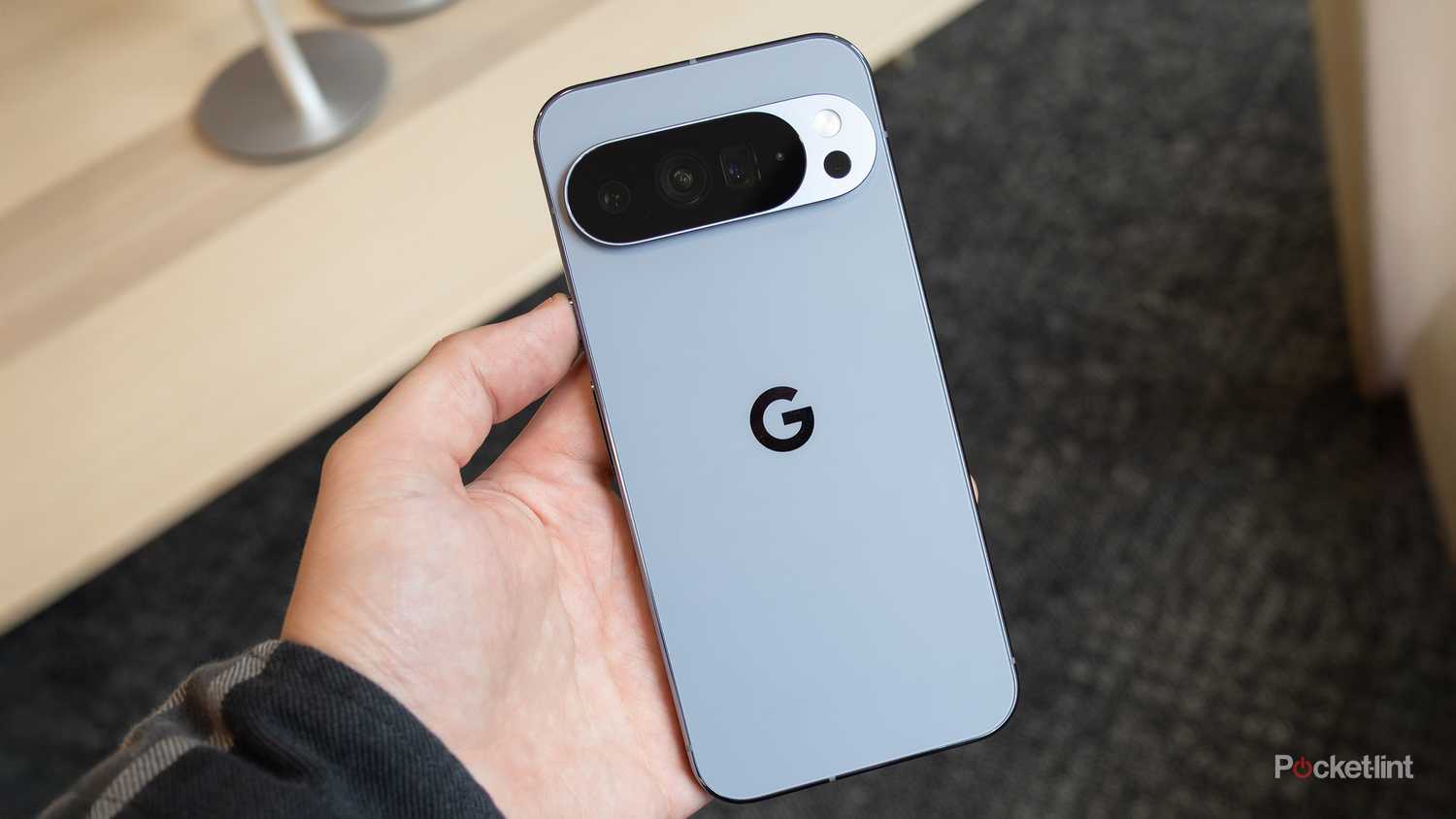 Back of the PIxel 10 Pro 