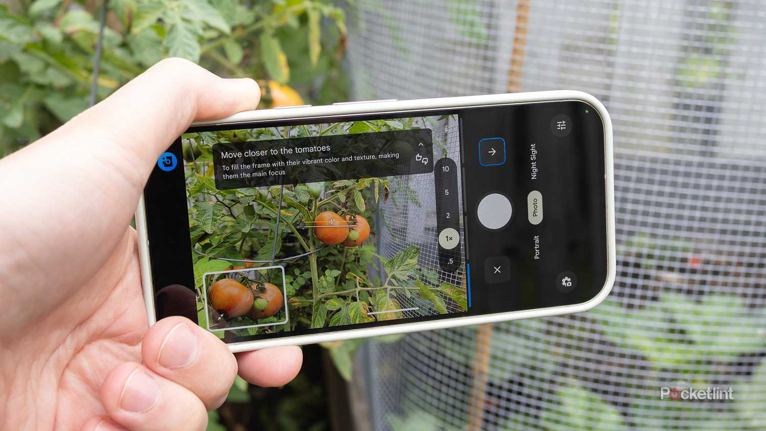 The PIxel 10 Pro's Camera Coach feature 