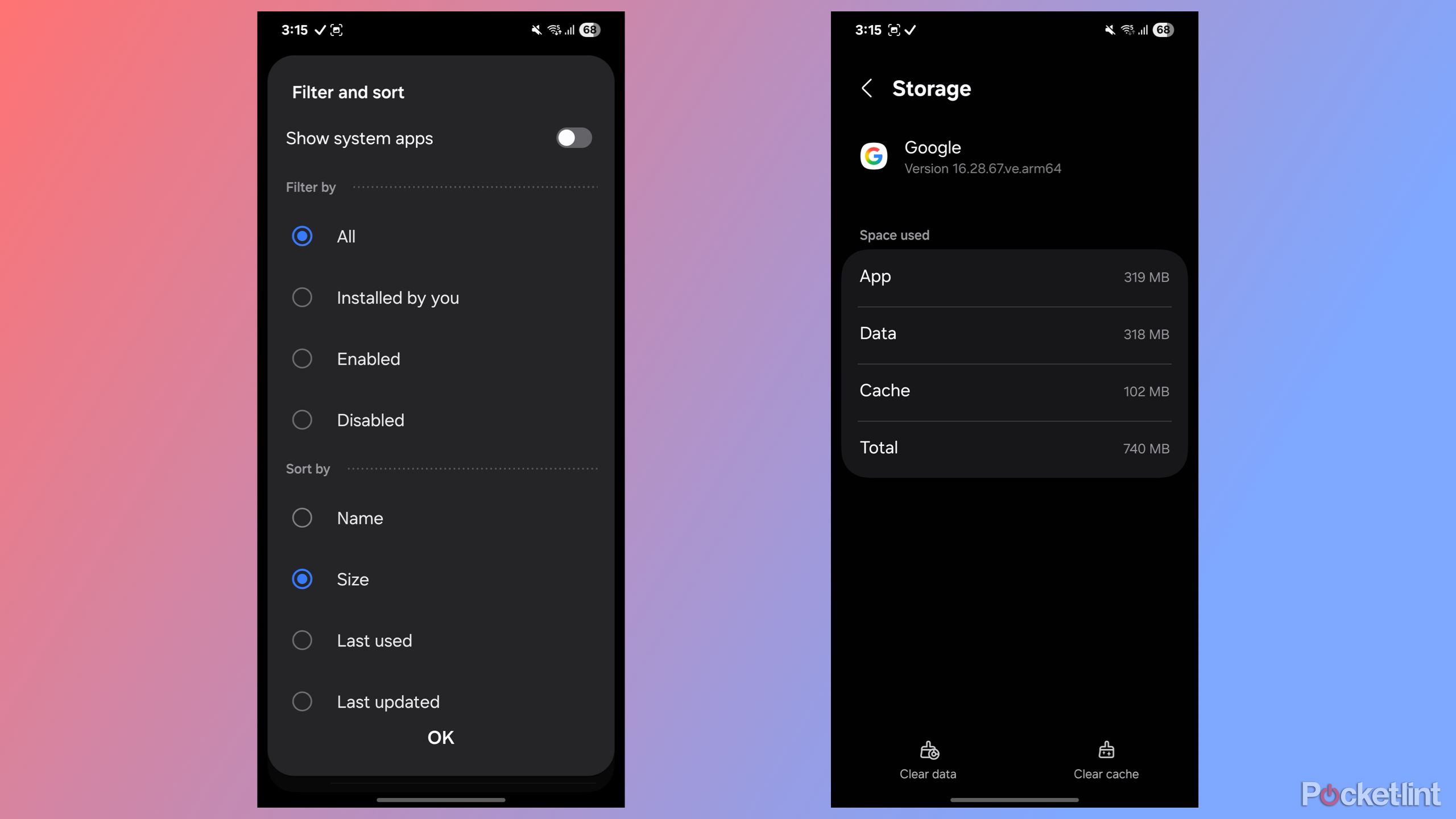 Steps to delete cache on a Samsung Galaxy device